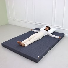 3단접이식 바닥 토퍼 침대 마약매트리스 누빔매트7cm