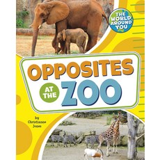 (영문도서) Opposites at the Zoo Hardcover, Pebble Books, English, 9781663976642