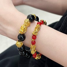 비휴팔찌 패션염주 불교 행운 소원 팔찌, E타입, 1개, E타입