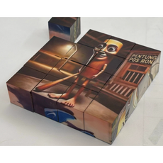 이탈리안 브레인롯 자석 퍼즐 마그네틱 퍼즐 피규어 퉁퉁퉁 사후르 트랄라레로 트랄랄라 밈 장난감, 16조각, 1세트