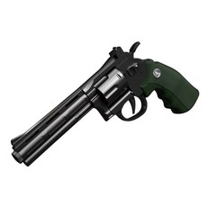 UB 리볼버 ZP5 탄피 저격 너프건 자동 연발 권총, 1개, 블랙그린 대형