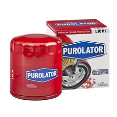 Purolator L10111 프리미엄 엔진 보호 스핀 온 오일 필터 쉐보레 S10 실버라도 1500 말리부 임팔라 뷰익 르세이버 센추리 라크로스 및 폰티악 그랑프