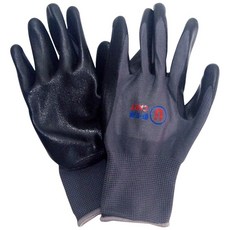 優卡得止滑耐磨發泡手套(黑) - 防滑耐磨安全防護工作手套, 黑