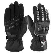 라이딩 로고캡 방한 오토바이장갑 바이크장갑 HX-18 exg+795pR, HX18장갑 (L)