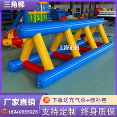 에어바운스 장애물 달리기 경주 풍선 튜브 허들 야외 행사 운동회 야유회, 1개, 4x1.2 삼각형 사다리
