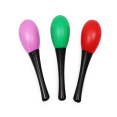 신라Pick 미니 마라카스 리듬악기 놀이 음악교구 타악기, 그린