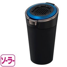 日本SEIKO 高質感太陽能夜間感應式 LED燈煙灰缸 ED-251, 1個