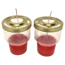 【順心】防風蠟燭1對14元 (整箱) 防風燭 簡易型 小蠟燭 拜拜 拜天公 拜門口, 1個