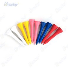 高爾夫球釘彩色散裝 多規格42/54/70/83mm混色球座球託座球梯, 1個