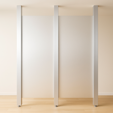 알테리어 파티션 기둥 사무실 공간분리 가벽 셀프 주문제작 친환경 [알테리어], 스프링너트(가림판 이용시 필수 구매), 추가상품