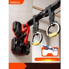 무타공 가정용 문틀철봉 턱걸이바 철봉그립 포함, 4. 기본 5각 98130cm