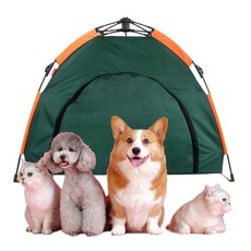 애완동물 원터치 캠핑 텐트 방수 방석포함 ssu+950Zi