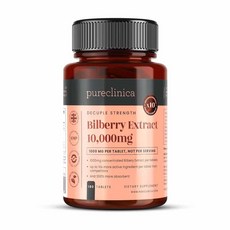Pureclinica 빌베리 추출물 10000mg 180정, 1개
