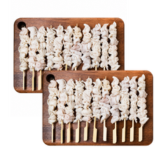 고우하 닭껍질꼬치 1.6kg 닭가죽 닭껍데기 닭스킨 대용량 업소용, 2개, 800g