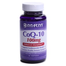 MRM 無麩質CoQ10軟膠囊 100mg, 1個, 60 件