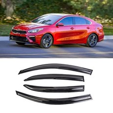 SONTIAN 윈도우 바이저 테이프 온 사이드 2019-2022 닷지 램 1500 크루 캡용 트럭 윈도우 디플렉터용 레인 가드 벤트 디플렉터 차량용 윈도우 바이저 벤트