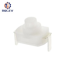 손전등 스위치 12x8MM 미니 푸시 버튼 스위치 On Off 1208YD 전기 토치 DC 30V 1A 블랙 화이트 용 자동 잠금, [00] L type White., 01 L type White._01 10PCS