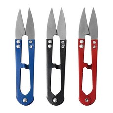 재봉 가위 자수 크로스 절단기 원사 재단 원단, 1개, 4. 3pcs mixed