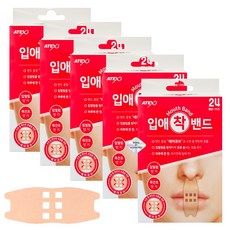 입애착 입벌림 방지밴드 24매입, 5개