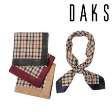 [백화점 정품] 닥스 DAKS 25SS 면대 기본체크 손수건 DLI4001