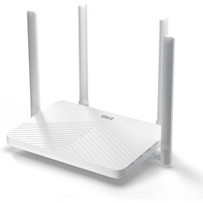 DBIT AC1200 와이파이 라우터 2.4GHz + 5GHz 듀얼 밴드 MUMIMO 무선 인터넷 4기가비트 이더넷 포트 4개 5dBi 안테나 브리지 및 리피터 모드 이지메시