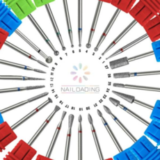 제거 비트 전동 샌딩 에머리 네일 헤드 큐티클, M 2.3mm (601405)