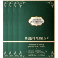 그레인온 르셀란테 파로효소 G 팥맛 3g x 30포 x 4박스 4개월분, 30정