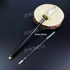 귀멸의칼날 볼펜 카타나모양 젠이츠 시노부 기유 금속 문구 애니메이션 20cm 젤잉크펜, Sabito