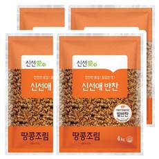 신선애 땅콩조림 4kg x 4개