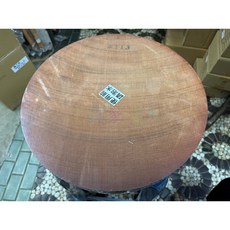 菊川 鐵木砧板, 1個, 313鐵木砧板圓39*9cm