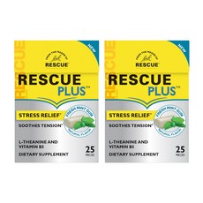 Bach Rescue Plus 紓壓薄荷口香糖, 2個, 25入