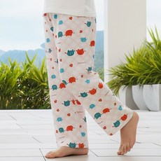 캐리루시 국산 아동 주니어 크링클 파자마 잠옷 9부바지