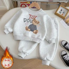 兒童套裝 秋冬上新新款女童套裝2025新款洋氣寶寶衛衣春秋冬兒童公主潮流衣服兩件套