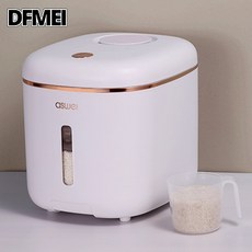 DFMEI 家用防蟲防潮食品級五穀雜糧貓糧密封桶狗糧收納盒米桶米箱米缸, 1個, 參考詳情