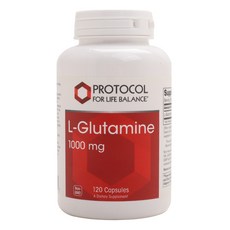 Protocol For Life Balance 左旋麩醯胺酸1000mg膠囊, 1罐, 120顆