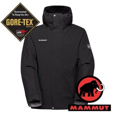 MAMMUT 長毛象 Treeline HS 男單件式GT連帽外套 黑 1010-32220