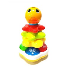 링쌓기 우리아기 링쌓기놀이)멜로디 동물소리 영어 689000AA (1EA), 본상품