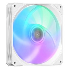 [아이구주] GF140 PWM ARGB [시스템쿨러/140mm] [화이트], 화이트, 1개