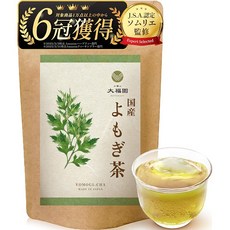 차의 대복원 요모기 차 무첨가 티백 쑥 차 쑥 철분 30포 쑥 3g×30포 J.S.A.인증 소믈리에 감수, 1g, 1개, 1개입