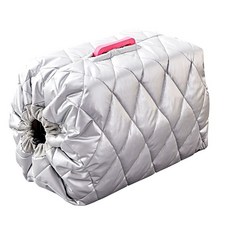 반려동물 항공 박스 보온 커버 강아지침대 강아지매트 강아지방석 강아지쿨방석 강아지이불 50x33.5x34 이중 코튼 강화 은색 1개, 50x33.5x34 × 이중 코튼 강화 은색 × 1개