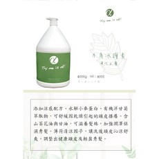 阿法綠色髮妝 不屑冰護素 4000ml 冰鎮問題頭皮, 1個