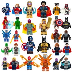 스포츠 픽셀 월드 슈퍼히어로 닌자 배틀 로얄 조립 블록 피규어, 소총 의장대