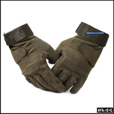 野戰搖滾 黑鷹戰術全指手套 軍綠色黑色沙色 戰術手套射擊手套騎車手套登山手套格鬥特警勤務, 黑色,M, 1個