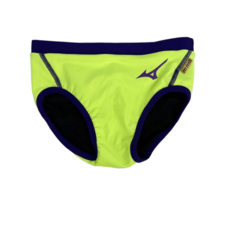 미즈노 남성 삼각 수영복 형광네이비 브리프 탄탄이 N2XB806478