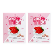 산마을 요거트 딸기 큐브 1.8g x 10p, 딸기 + 요거트, 12개, 18g