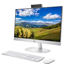 HP 2025 일체형 PC 라이젠 AI 라이젠 AI 300 시리즈, 화이트, 16GB, 2TB, Free DOS, 24-CT2001KL Max