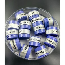 60Pcs 오버그립 슬립 테니스 라켓 그립 패들 액세서리 충격 배드민턴 스쿼시 훈련 스웨트 밴드, W75 rple