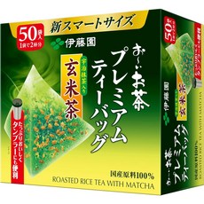 [일본직구] 이토엔 녹차 오이차 프리미엄 티백 우지 말차 녹차, 1mg, 50개입, 1개