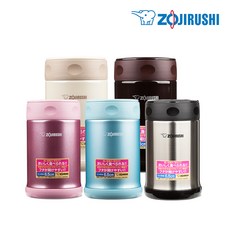 조지루시 진공단열 보온보냉 이유식 죽통 푸드자 SW-EAE50 500ml, AB(아쿠아블루), 1개