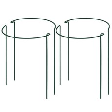 파파가든 반원 식물지지대 화초 원형 수국 백합 지주대, 높이 70cm, 4개